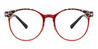 Red Kojo - Round Glasses