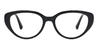 Black Freda - Cat Eye Glasses
