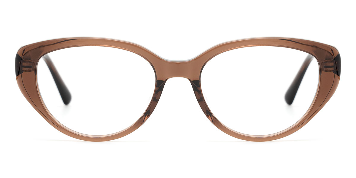 Brown Freda - Cat Eye Glasses