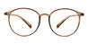 Brown Edwina - Oval Glasses