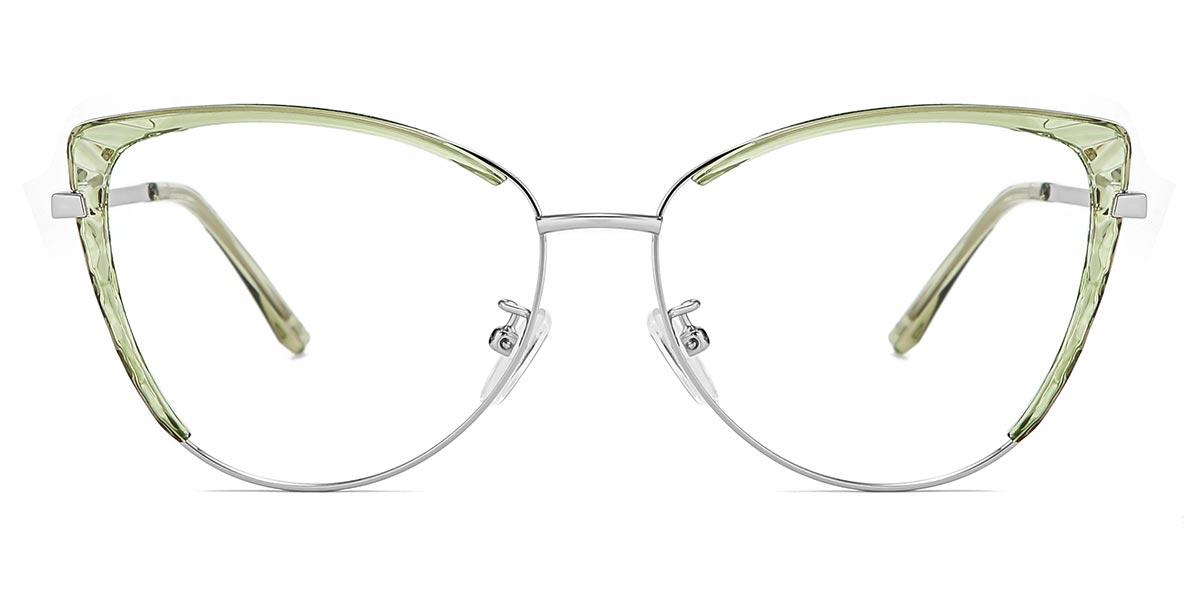 Pear Green Lethe - Cat Eye Glasses