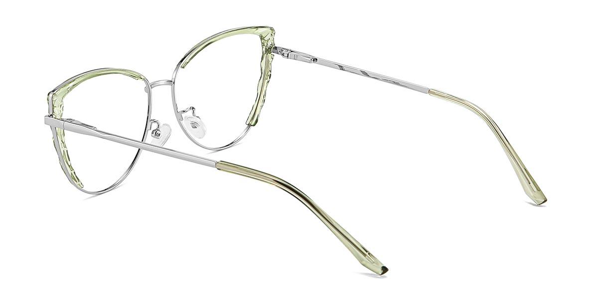 Pear Green Lethe - Cat Eye Glasses