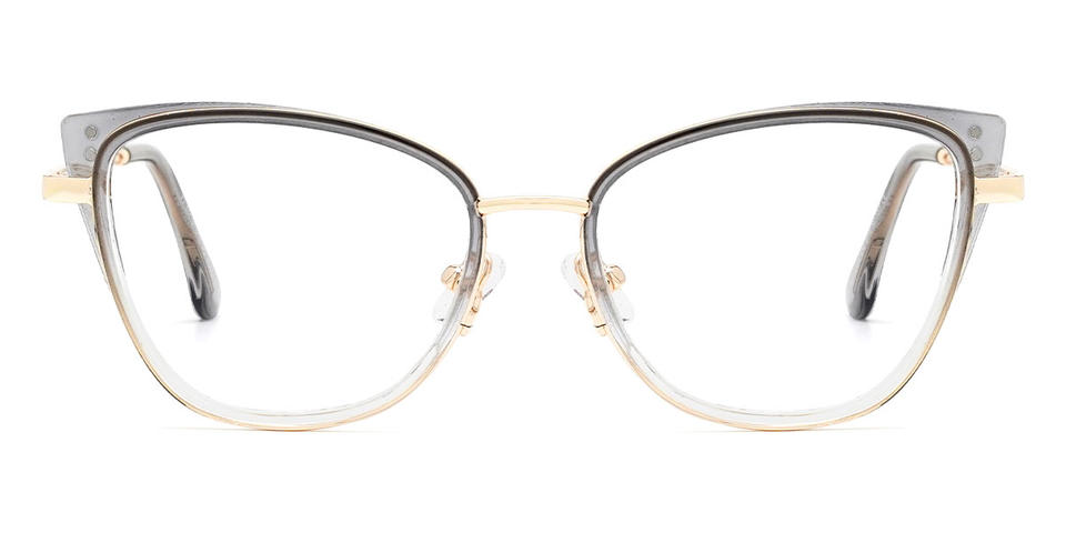 Gradient Grey Lorelei - Cat Eye Glasses