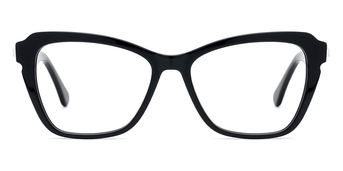 Black Blanche - Rectangle Glasses