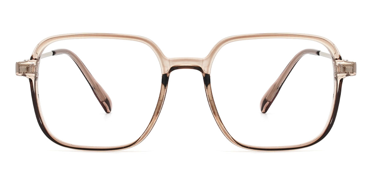 Brown Faithe - Square Glasses
