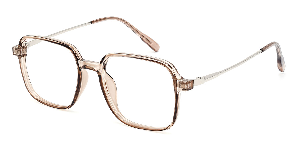 Brown Faithe - Square Glasses