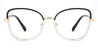 Black Clear Cornelia - Cat Eye Glasses