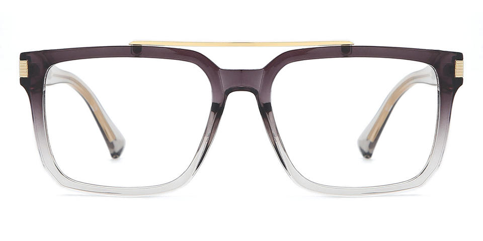 Gradient Purple Debby - Aviator Glasses