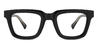 Black Kimberley - Rectangle Glasses