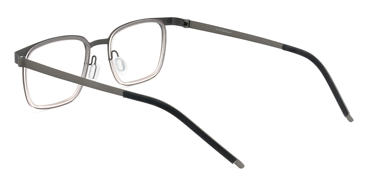 Gun Clear Darcy - Rectangle Glasses