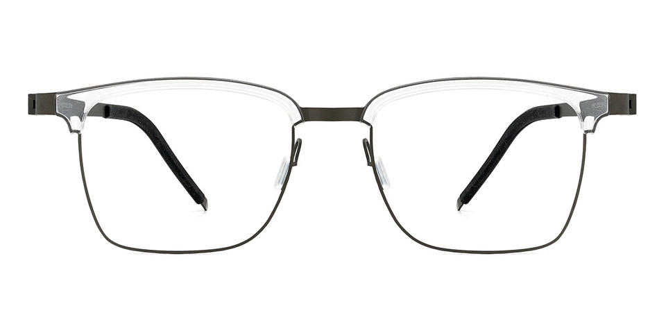 Gun Clear Elmer - Rectangle Glasses