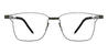 Gun Clear Elmer - Rectangle Glasses