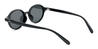 Black Grey Dale - Oval Sunglasses