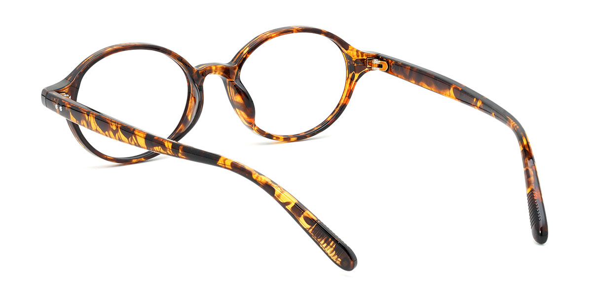 Tortoiseshell Hugh - Oval Glasses