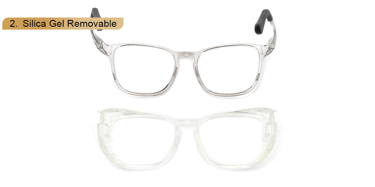 Clear Grey Osmer - Safety Glasses