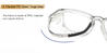 Clear Grey Osmer - Safety Glasses