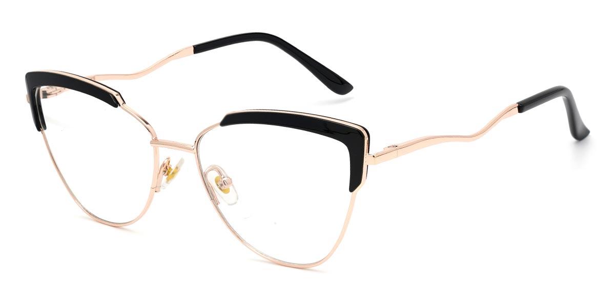 Black Gold Deborah - Cat Eye Glasses