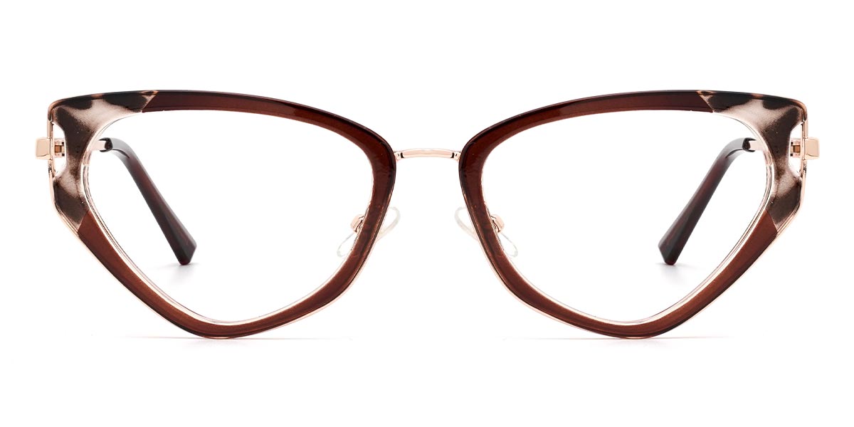 Brown Tortoiseshell Deirdre - Cat Eye Glasses