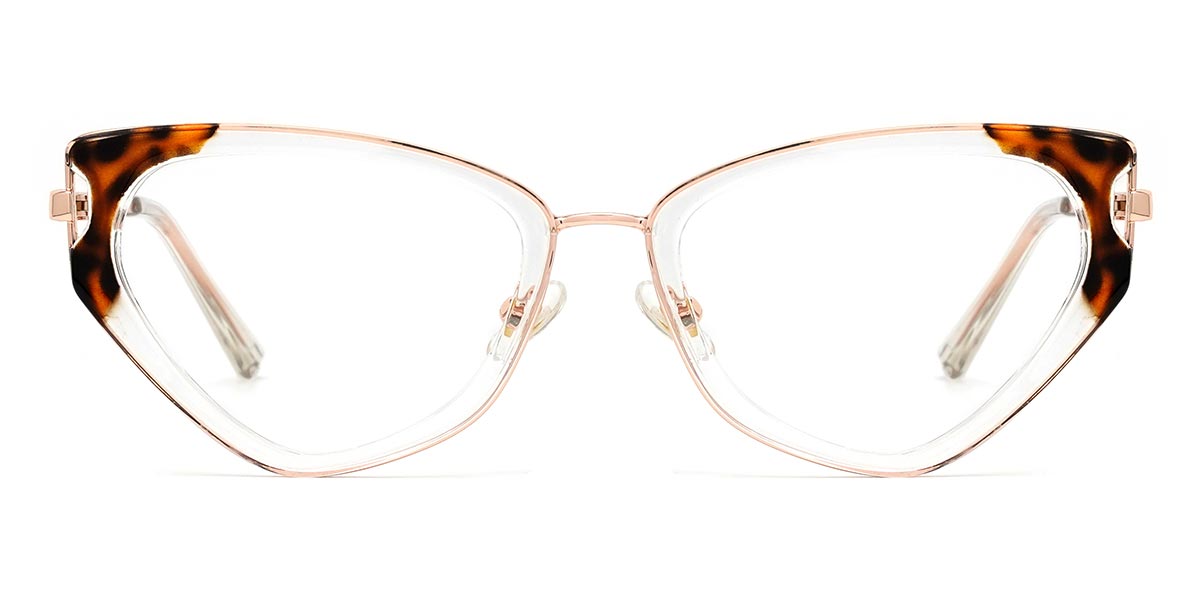 Clear Tortoiseshell Deirdre - Cat Eye Glasses