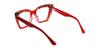Red Tortoiseshell Hermosa - Square Glasses
