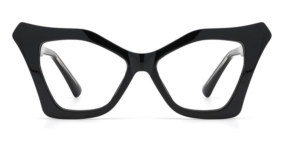 Black Ronald - Cat Eye Glasses