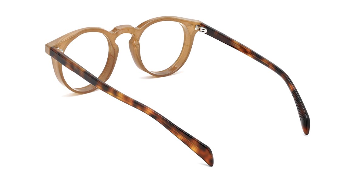 Brown Dolores - Oval Glasses
