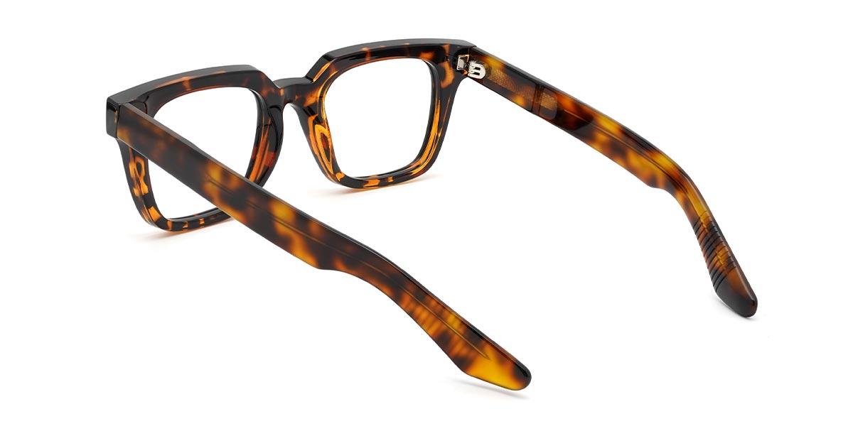 Tortoiseshell Kama - Rectangle Glasses