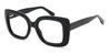 Black Annabelle - Square Glasses