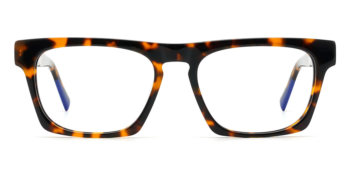 Tortoiseshell Yehudi - Rectangle Glasses