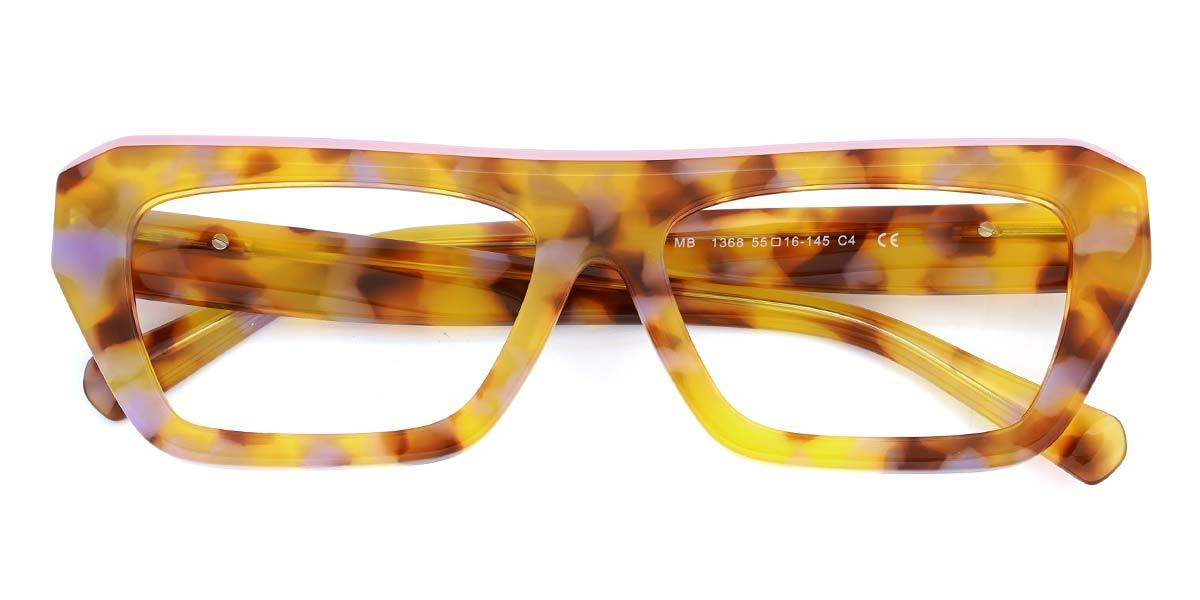 Tortoiseshell Wilbur - Rectangle Glasses