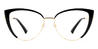 Black Rodney - Cat Eye Glasses