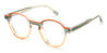 Orange Green Otto - Oval Glasses