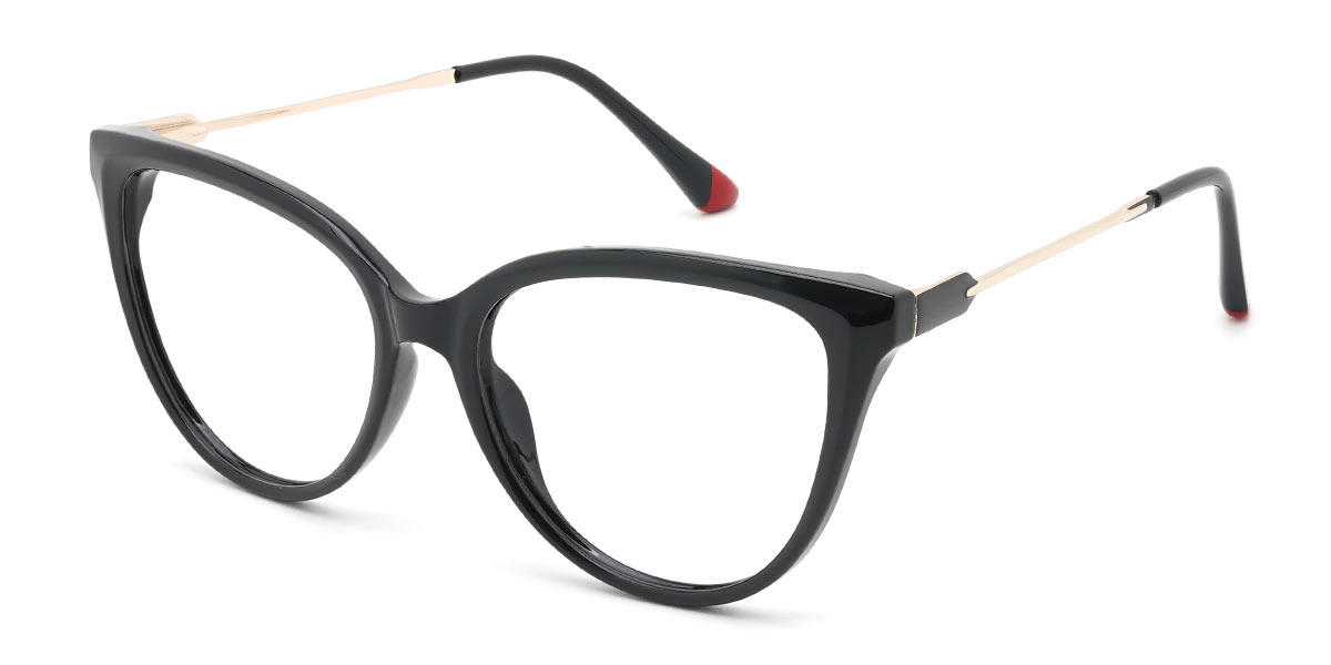 Black Hugo - Cat Eye Glasses