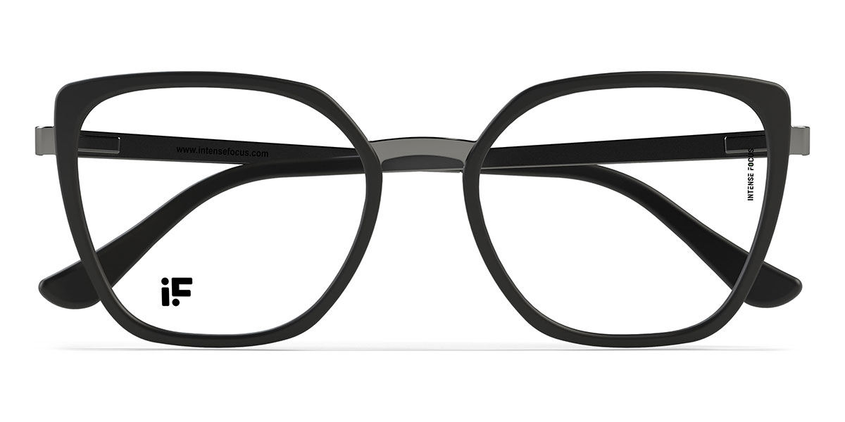 Black Silver Coalition 8 - Square Glasses