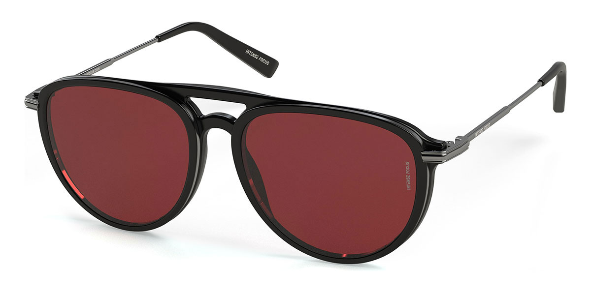 Black Red Coalition 10 X - Aviator Sunglasses