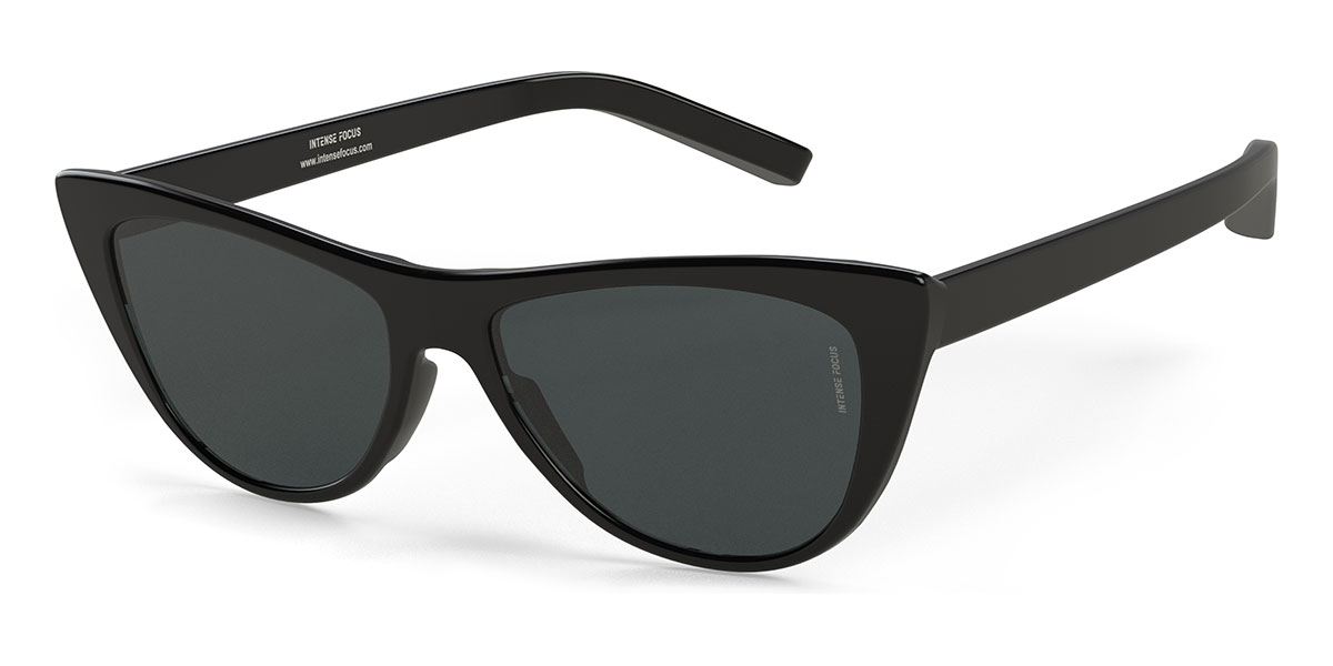 Noir Gris Coolbroad 5 X - Cat Eye Sunglasses