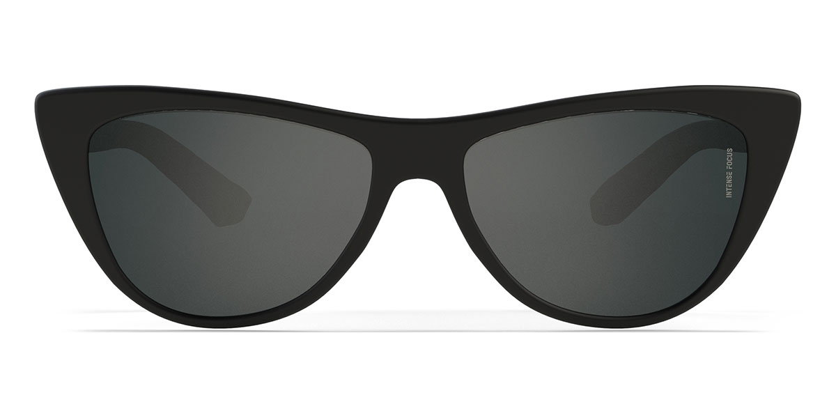 Black White Mirror Coolbroad 5 X - Cat Eye Sunglasses