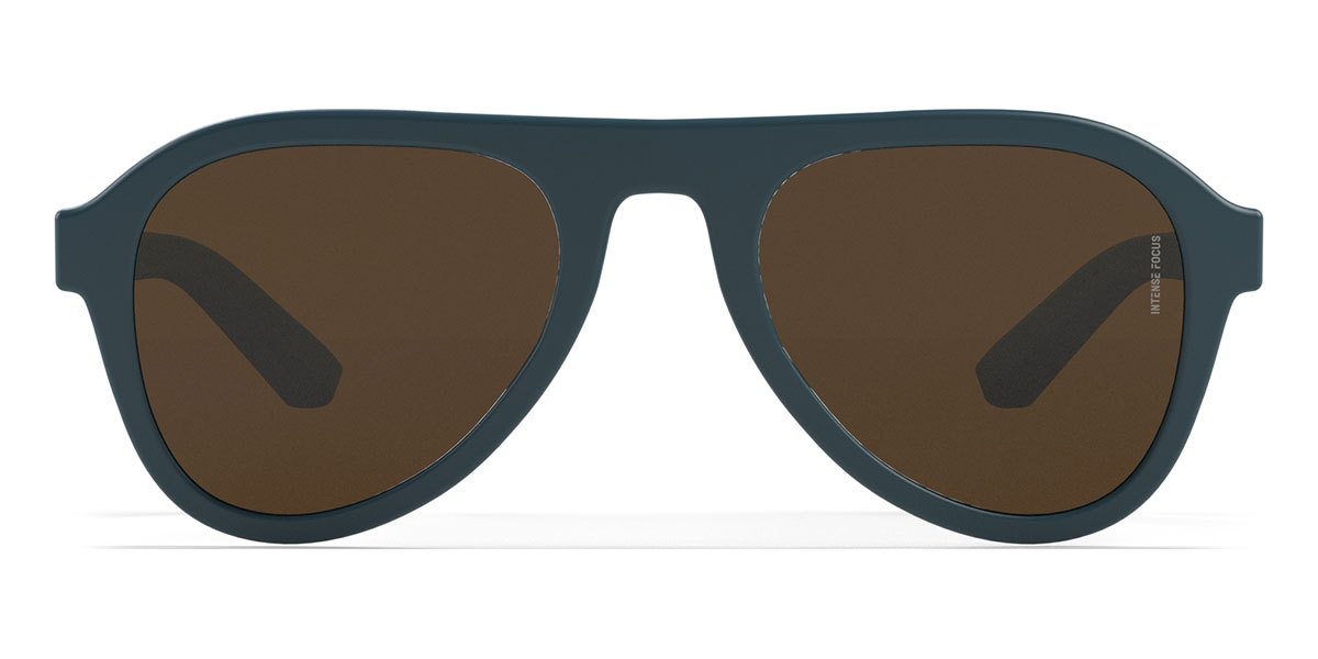 Blue Brown Coolbroad 6 X - Aviator Sunglasses