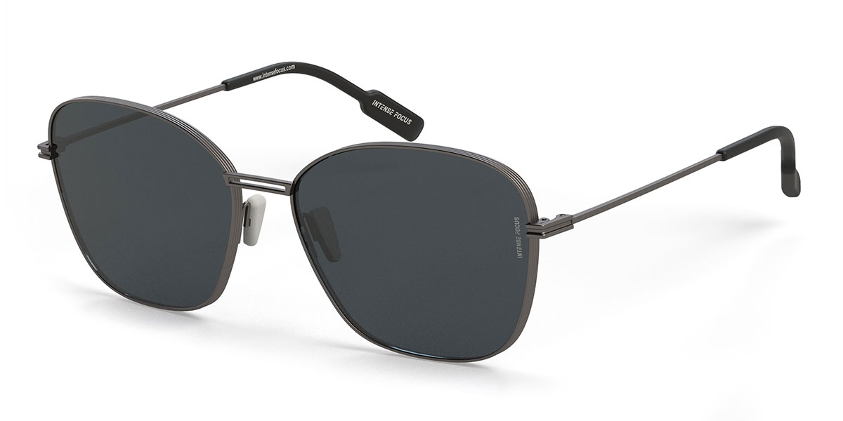 Silver Grey Dapper 8 X - Cat Eye Sunglasses