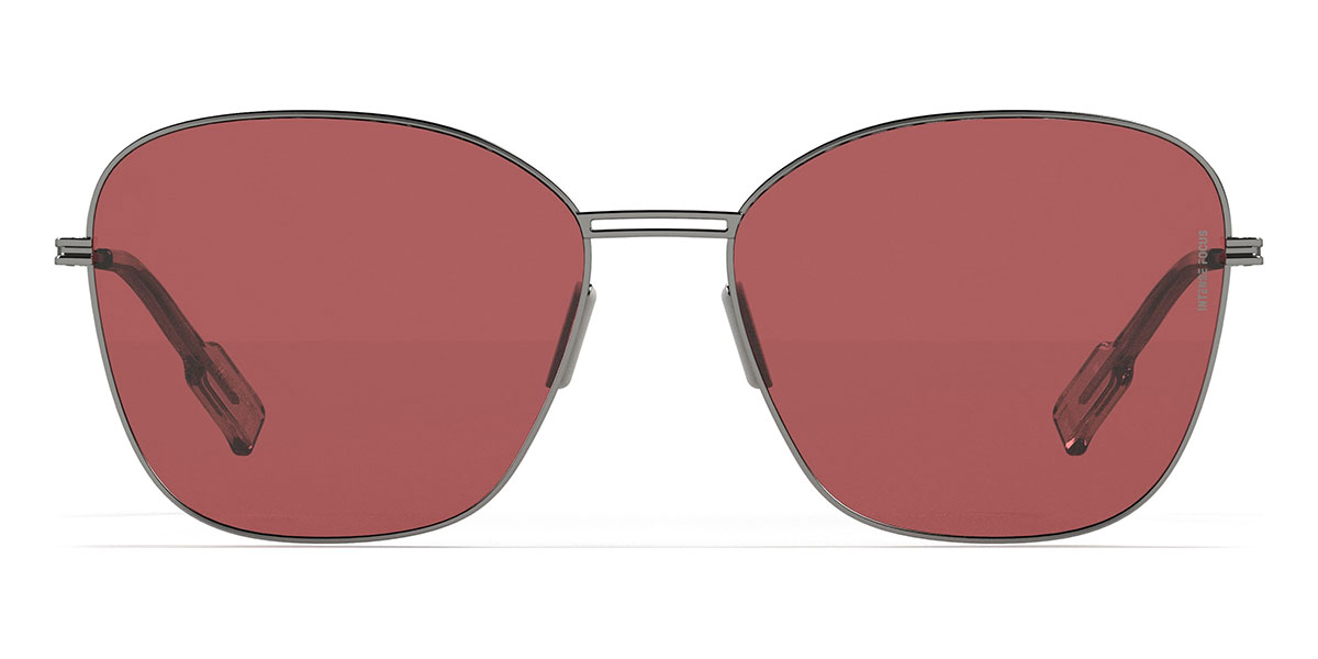 Ezüst piros Dapper 8 X Szemüveg - Cat Eye Sunglasses