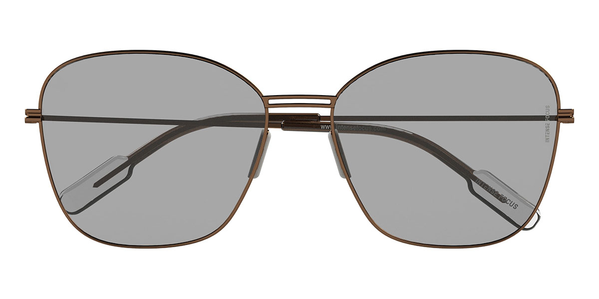 Brown Grey Dapper 8 X - Cat Eye Sunglasses