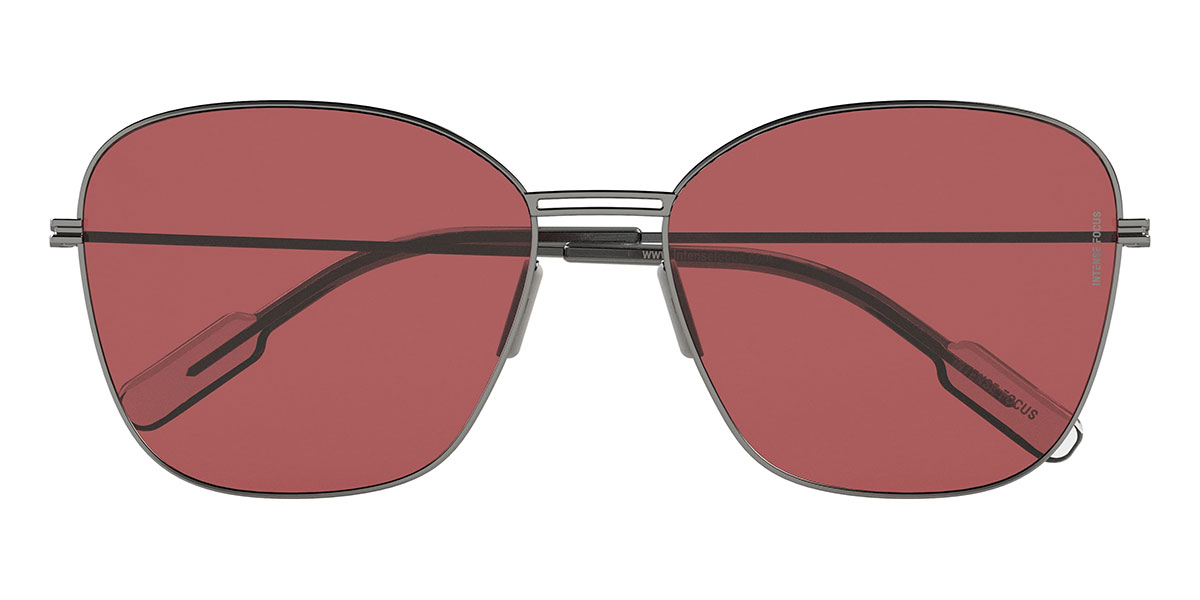 Ezüst piros Dapper 8 X Szemüveg - Cat Eye Sunglasses