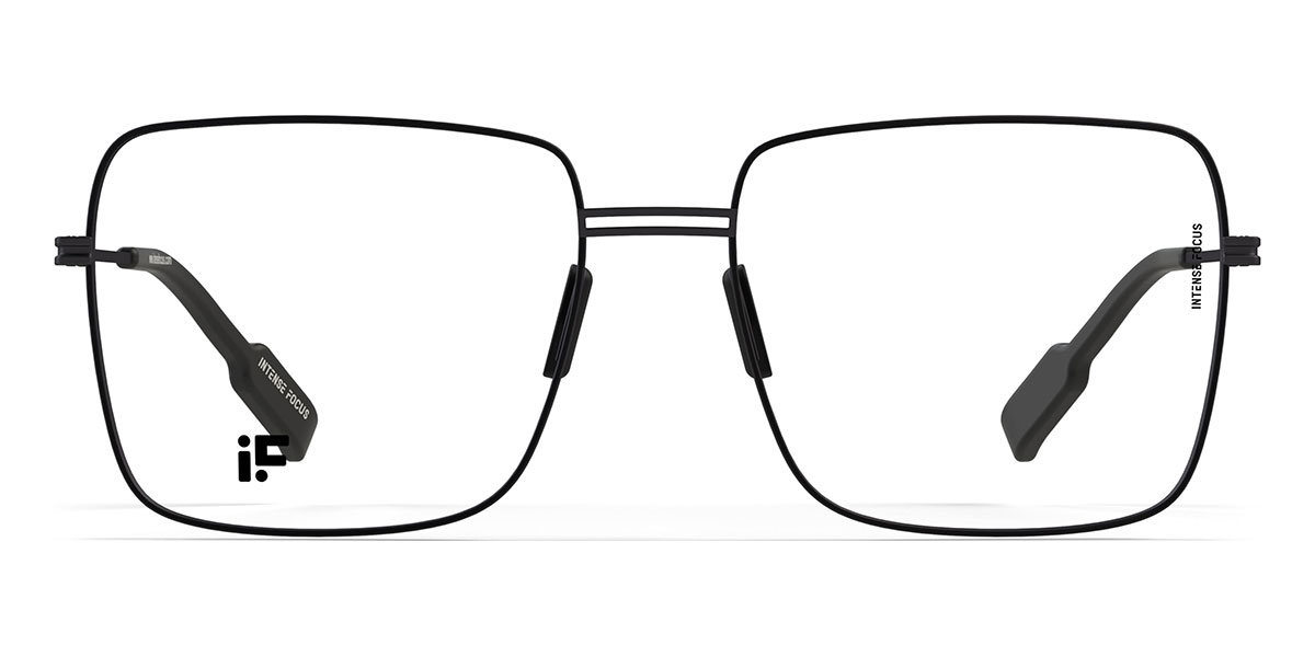 Schwarz Dapper 9 - Square Glasses