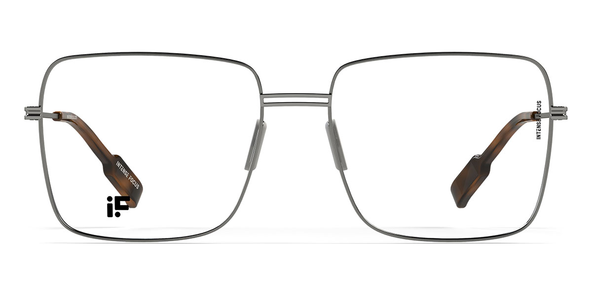 Silver Dapper 9 - Square Glasses