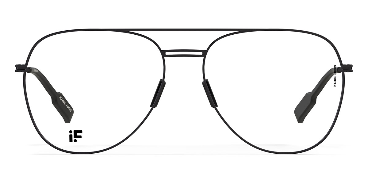 Fekete Dapper 11 - Aviator Glasses