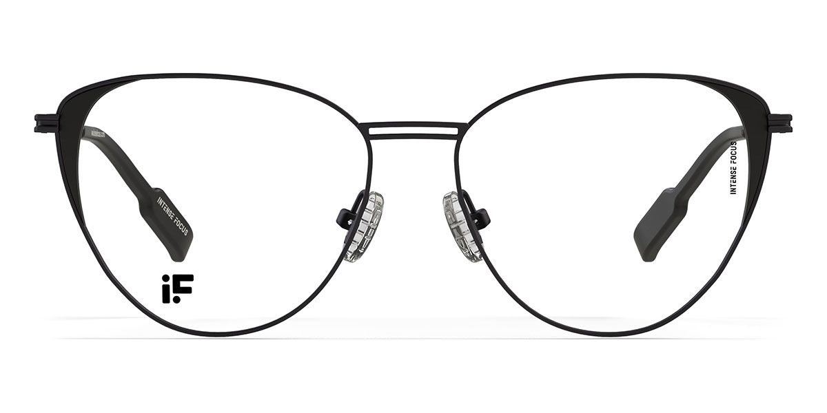 Black Dapper 13 - Cat Eye Glasses