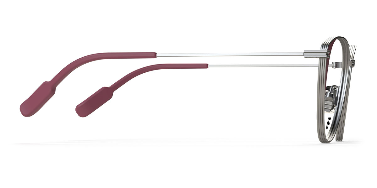 Cassis Purple Dapper 13 - Cat Eye Glasses