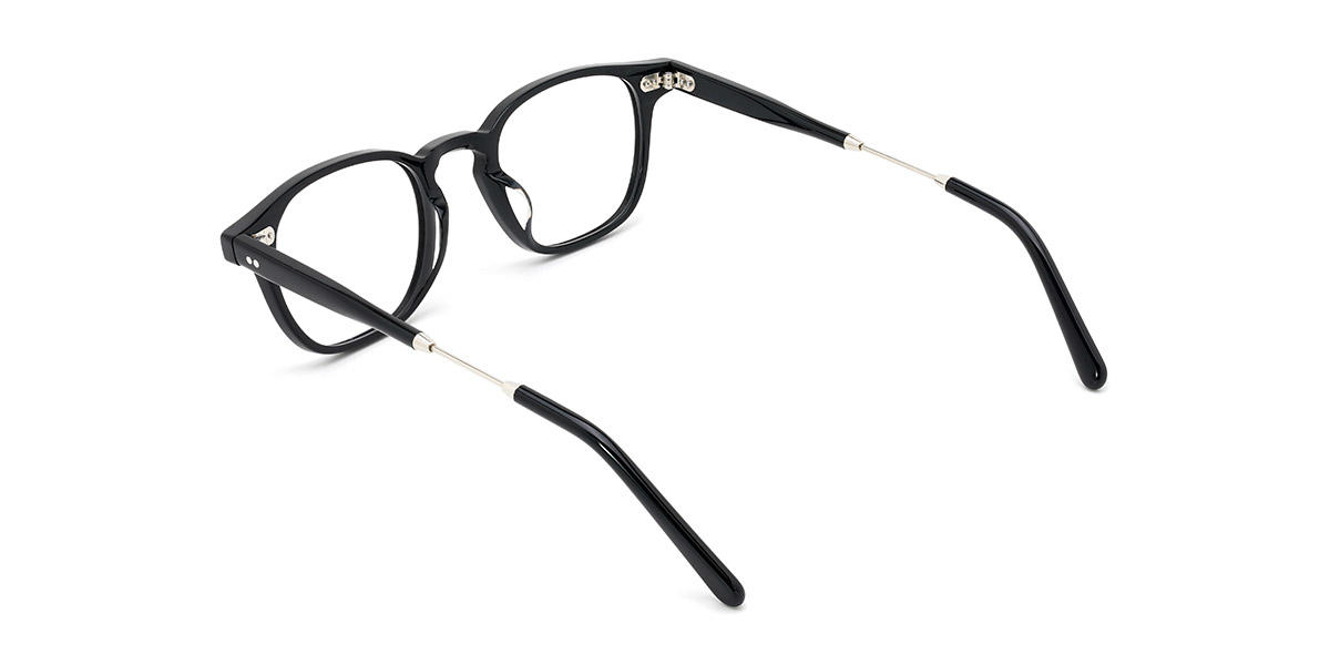Black Beck - Rectangle Glasses