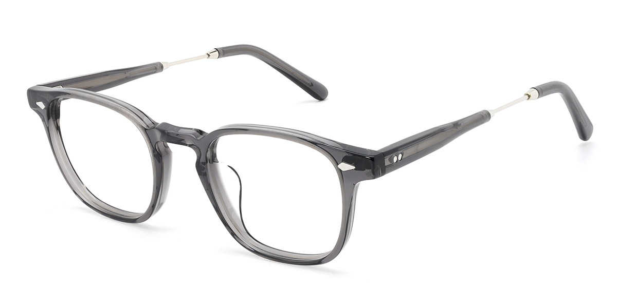 Grey Beck - Rectangle Glasses