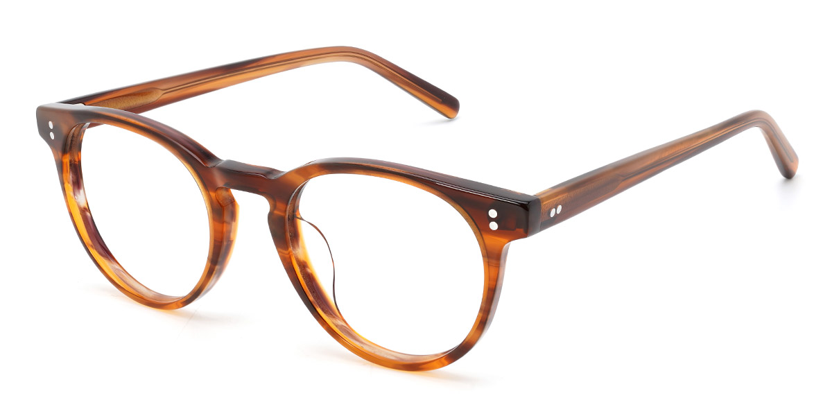 Tortoiseshell Chester Glasses - Oval Glasses